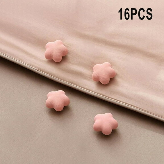 YFind 16Pcs Blankets Holder Strap Gripper Quilt Bed Sheet Clips Non-Clip Mattress Acc