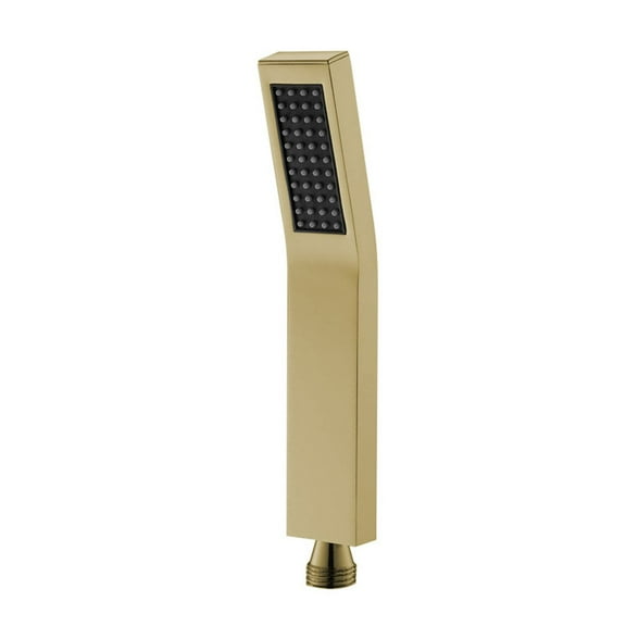 YFind 304 Stainless Steel Shower Square Shower Head Handheld Booster Shower,gold