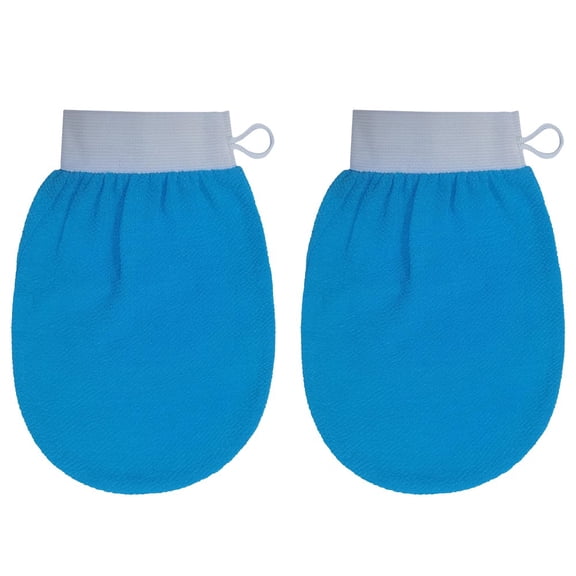 YFind Bbbbbb1/2Pcsmoroccanshower Exfoliating Glove Hammam Bath Cleaning Scrub Massage Mitt Kessa Peeling Towel Glove,2pcs sky blue