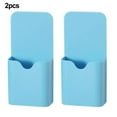 thumbnail image 1 of YFind Plastic Magnetic Pen Holder Erase Marker Storage Box Pencil Cup for Home office Classroom Whiteboard Fridge Refrigerator Locker,Blue, 1 of 10
