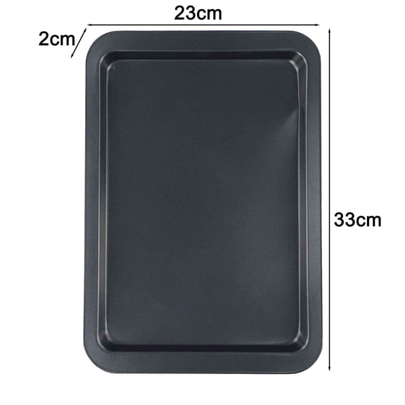YFind Stainless Steel Rectangular Baking Tray Bread Cake Baking Food Plate Oven Tray Non Stick Tray Cookware Frying Grill BBQ Pans,Tuba
