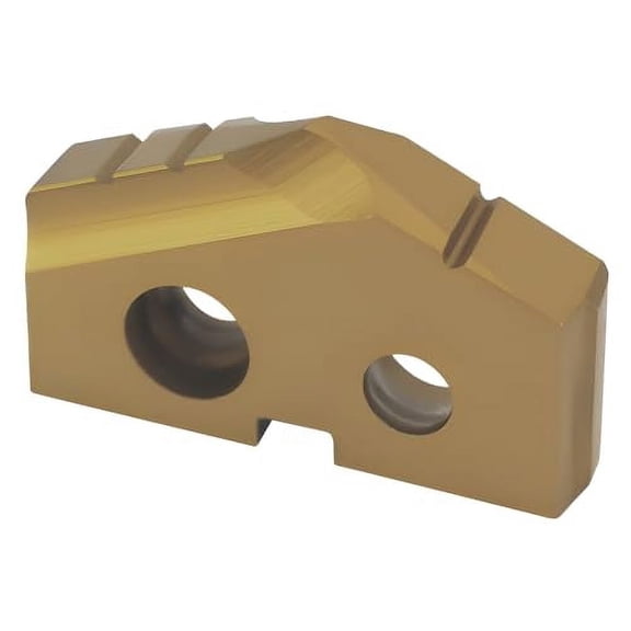 YG-1 S062 Cobalt Steel Throw Away Spade Drill Insert, TiN Finish, 1-1/4" Diameter, 3/16" Thick (Pack of 1)