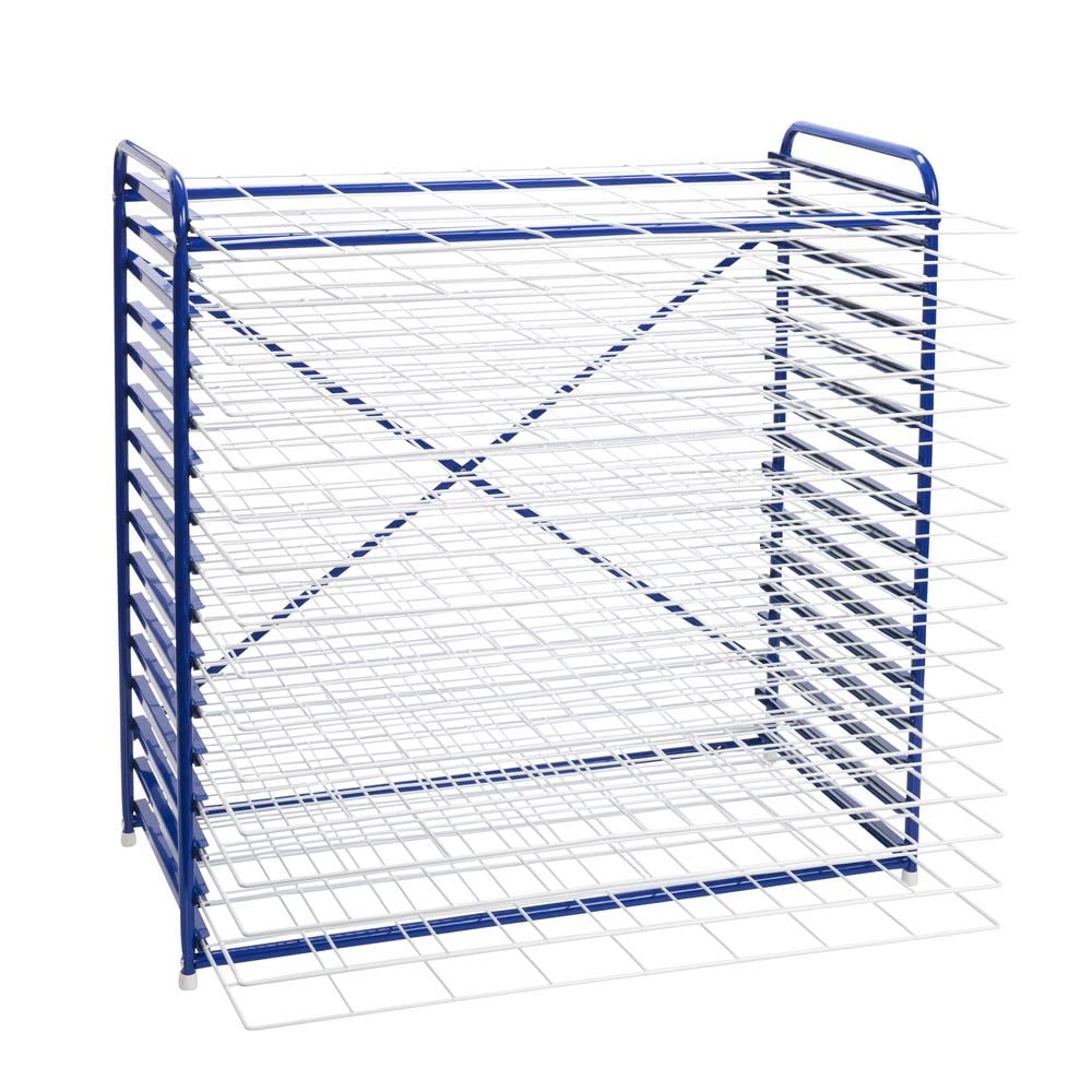 YGDU Art Drying Rack, Classroom Art Supplies, Tabletop or Wall Mount