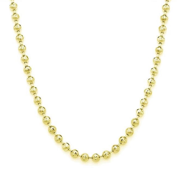 YGI GroupFMC4024Y-20 14 K Yellow Gold 2.50 mm 20 in. Moon Chain