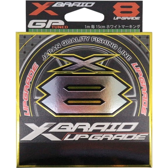 YGK X-Braid Upgrade X8 200m 50LB #3 PE Braid Green Line Japan