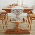 thumbnail image 1 of YGUII Lace Table Runner Boho Table Runners with Tassels Woven Doilies for Wedding Bridal Shower Kitchen Dining Table Home Decor, 1 of 4