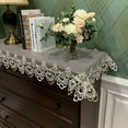 thumbnail image 1 of YGUII Lace Table Runner Doilies Table Dresser Scarf Rectangular Tablecloth Table Cover for TV Cabinet Dining Room, Wedding, Holiday, Party Table Decor, 1 of 4