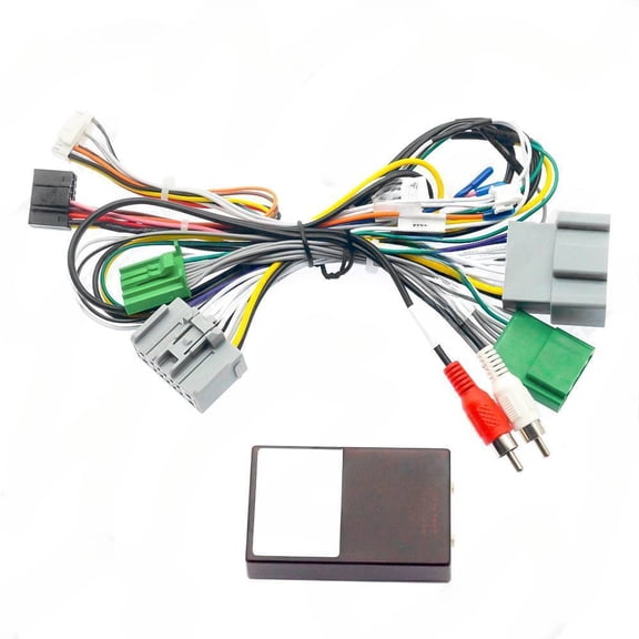 YH-Suitable for 09-13 Volvo S80/S80L modification line, Android large screen navigation, 16Pin power cord+protocol box