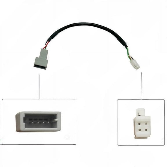 Suitable for Peugeot/Citroen Android large screen navigation 4Pin USB cable conversion cable to restore the original car USB conversion cable