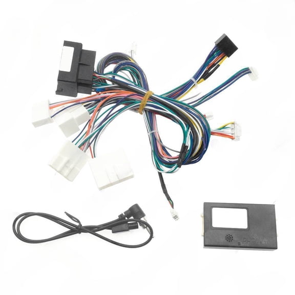 Suitable for Reno Megana 3/Fenglang/Koleos modified wiring harness, Android large screen navigation power cord+protocol box