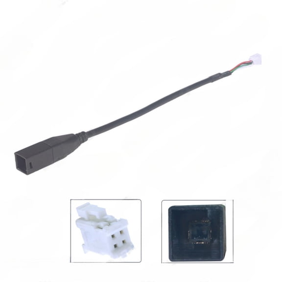 YH-Suitable for Toyota Camry RAV4, Highlander, Mazda 2, Forester, Navigation, 4-pin restoration of original car USB cable