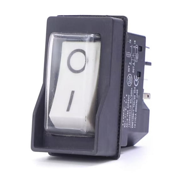 YH02-A Electromagnetic 5PIN Waterproof Overload Protection Switch for Brake Car Washer
