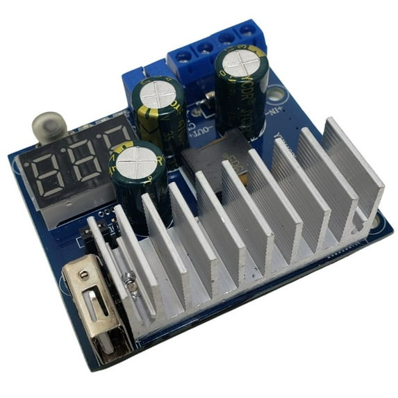YH111082A - DC-DC VOLTAGE STEP-UP MODULE 3-35V 10A WITH DISPLAY
