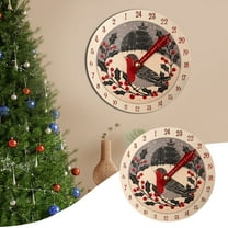 YHAICO Advent Calendars 2025 Advent Calendars for Teens Christmas Advent Collection Decorative & Reusable Wooden Countdown Calendar,Wall Clock Christmas Countdown Calendar