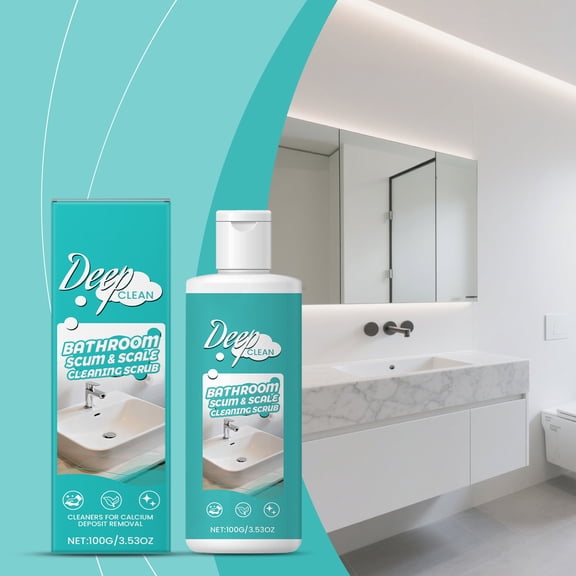 YHAICO Bathroom Cleaner Bathroom Glass Descaler To Tile Faucet Remover Tub Cleaner 237ml