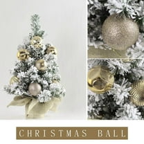 YHAICO Christmas Balls Ornaments Outdoor Christmas Decorations Halloween Glitter Hanging Balls Tree Ornaments for Crafts Holiday Xmas Party Home Decor