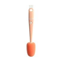 YHAICO Cleaning Sponge Brush Cup Brush for Drill 3 In 1 Multi-functional Cup Brush Cleaning Brush One Brush Three-purpose Cup Brush Pink