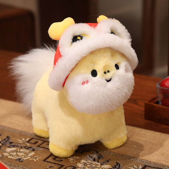 YHAICO Cute Pony Plush Pretend Play Horse Toys Doll Yellow Dance Style 22cm B Horse Toy Doll Sofa Placement Doll Companion Doll Holiday Gift Doll Represents Congratulations and Financial Luck