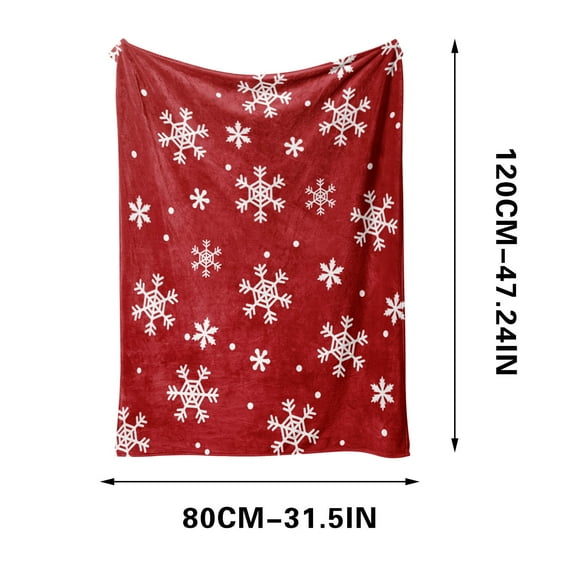 YHAICO Electric Throw Blanket Heated Blanket Full Size Heated Blanket King Size Christmas Flannel Blanket Office Blanket