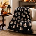 thumbnail image 1 of YHAICO Extra Large Halloween Blanket 180x200cm - Jumbo Soft Fleece Throw for King Bed, Cozy Plush Flannel for Women, Festive Home Decor, 1 of 6