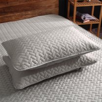 YHAICO Fall Pillow Covers Wedge Pillow Covers Gray Pillowcase Fiber Pillow Cover Isolation Layer Pillow Yellowing Cover Hotel and Baby Protection Breathable Oil-proof-friendly Home