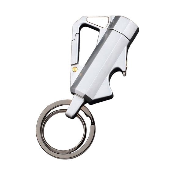 YHAICO Lighters for Candles Multifunctional Key Chain Outdoor Portable Waist Strap Beer Kerosene Lighter Key Chain