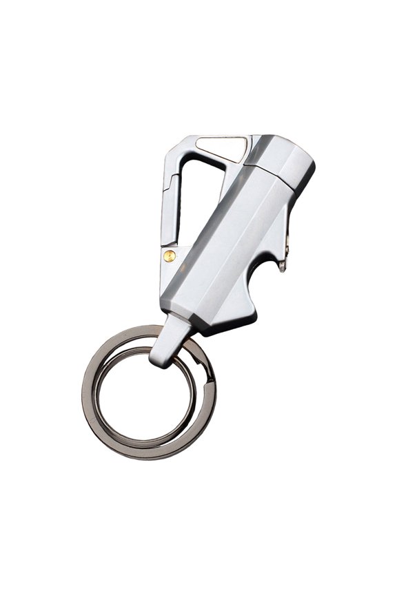 Lighters for Candles Multifunctional Key Chain Outdoor Portable Waist Strap Beer Kerosene Lighter Key Chain