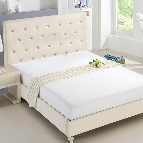 YHAICO Mattress Cover Queen Mattress Encasements for Bed Bugs Polyester Bedspread Color Brushed Bed Cover Color Bed Sheet Mattress Protective Cover Waterbed Sheet
