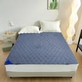 thumbnail image 1 of YHAICO Mattresses Under $150 Mattress Topper Twin Xl Water Proof Mattress Protector Quilted Fitted Dusting Proof Mattres Blue, 1 of 6