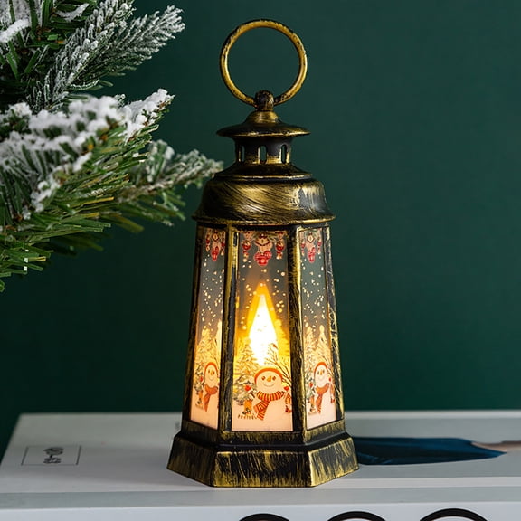 YHAICO Night Lights Plug Into Wall Christmas Decorations,Children's Handheld Small Oil Lamps,Tabletop Decorations,Props,And Hanging Decorations