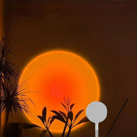 YHAICO Night Lights for Adults Hanging Rechargeable Sunset Lamp Movable Night Light Photo Background Atmospheres Light Small Hill Wall Lamp