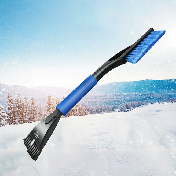 YHAICO Snow Shovel Snow Shovel Heavy Duty Car Mounted Snow Shovel Tools,Ice Scraper Snow,Ice Scraping Shovels Brush,Ice Scraping Shovels,Snow Removal Car Brush with Comfortable Foam Grip