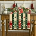 thumbnail image 1 of YHAICO Table Flag Table Decorations 13x72 Inch Christmas Table Runner For Kitchen Decoration Dinner Christmas Holiday Birthday Party Table for Home Seasonal Winter Thanksgiving Holiday Decor, 1 of 6