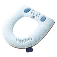 thumbnail image 1 of YHAICO Toilet Seat Round Toilet Seat Covers Disposable Thickened Waterproof Winter Toilet Seat Cover-Fluffys Puppy Designs, 1 of 5