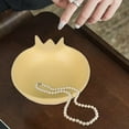 thumbnail image 1 of YHAICO Tray Table Tray for Coffee Table Vegetable Tray Pomegranate Ceramic Jewelry Tray Display Tray Entrance Key Storage Tray Dressing Table Decoration Ornament, 1 of 6