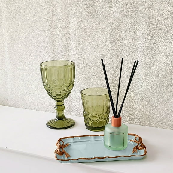 YHAICO Tray Trays for Serving Food Tray for Walker Dessert Tray Storage Tray Bow Tray Resin Household Sundries Tray Ornaments Japanese Plates Jewelry Plates