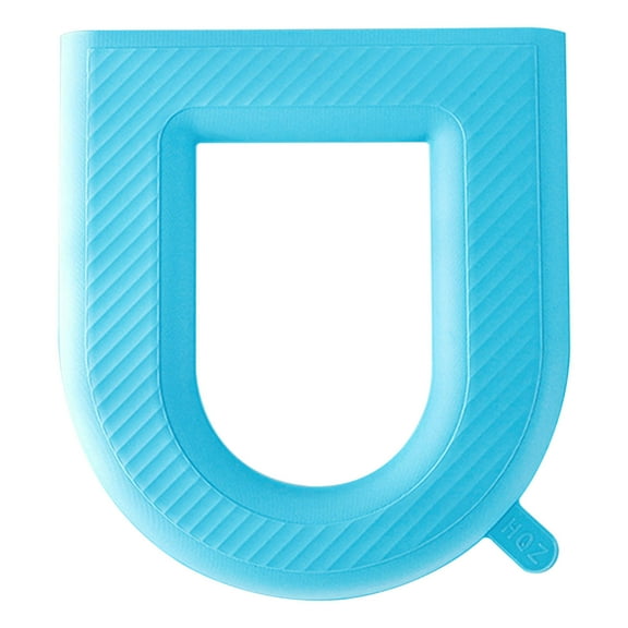 YHAICO Winter Thickened Toilet Seat Toilet Seat Covers Disposable Waterproof Soft-Pad Toilet Seat Ring U-Shaped Toilet Ring Toilet Seat Pad