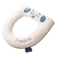 thumbnail image 1 of YHAICO Winter Thickened Toilet Seat Toilet Seat Cushion Thickened Waterproof Winter Toilet Seat Cover-Fluffys Puppy Designs, 1 of 5