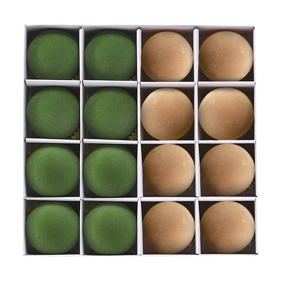 YHAJDS 16PCS Velvet Christmas Balls Ornaments Sets, 6cm/2.36in Colorful Shatterproof Christmas Tree Balls, Xmas Tree Decorations Hanging Ball for Holiday Wedding Party Decor, Christmas Wreath Decor