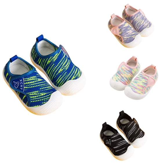 YHAJDS Baby Boys Girls Breathable Mesh Sneakers Soft Sole First Walkers Shoes