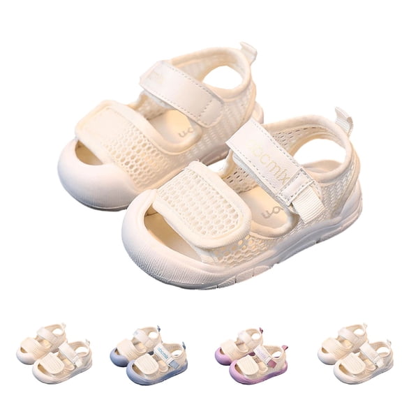 YHAJDS Baby Mesh First Walking Shoes Breathable Non Slip Sweat Proof Summer Beach Sport Shoes for Infant Toddler