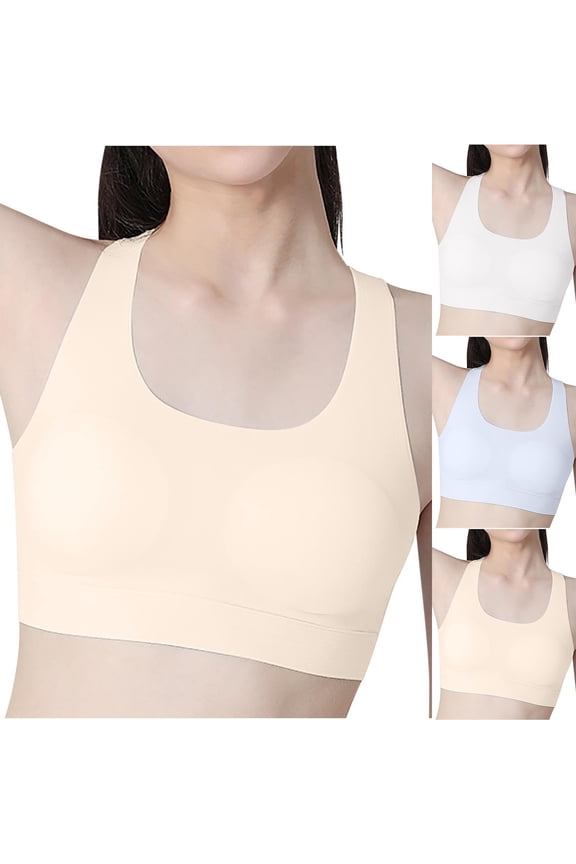 Big Girls Bra Puberty Solid Color Thin Breathable Cotton Cami Top No Wire