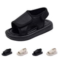 thumbnail image 1 of YHAJDS Boys Solid Color Toddler Sandals Kids Lightweight Breathable Beach Shoes, 1 of 5