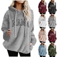 thumbnail image 1 of YHAJDS Casual Women's Long Sleeve Tops Womens Sweatshirts Blouse Coat Solid Color Round Neck Long Sleeve Fashion Top For Women Casual Style For Fall Winter, 1 of 4
