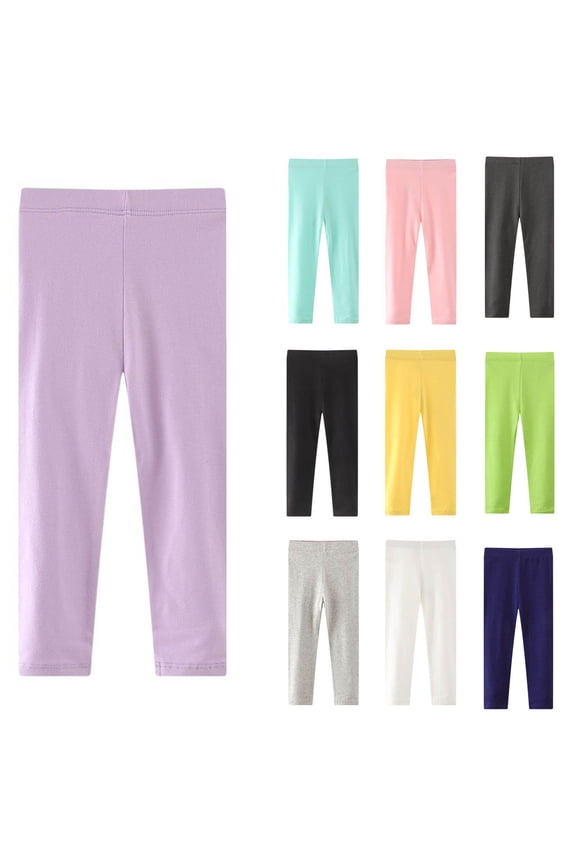 Essentials Boys Stretch Pull On Pants Solid Cotton Thermal Underwear Long Johns