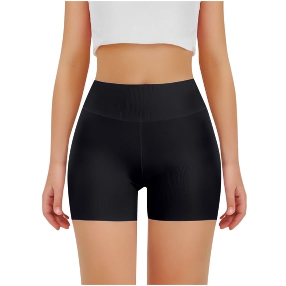 YHAJDS Girls Athletic Shorts Solid Color High Elastic Soft Shorts Suitable for Yoga and Everyday Summer Activities