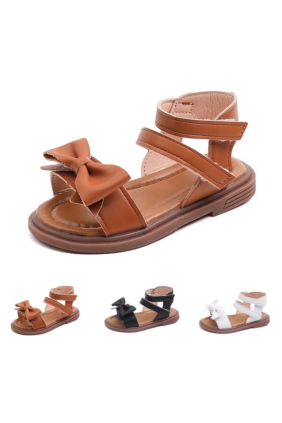 Girls Mid Top Sandals Zipper Breathable Soft Sole Non Slip Summer Shoes