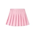 thumbnail image 1 of YHAJDS Girls Pleated Mini Skirt Elastic Waist Black Pleated Performance Skirt Lined Summer Age 2-15, 1 of 2
