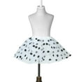 thumbnail image 1 of YHAJDS Girls Polka Elastic Waist Mesh Tutu Skirt Layered Puffy Dance Skirt for Toddler, 1 of 3