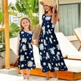 thumbnail image 1 of YHAJDS Baby Girls Floral Dress Flutter Sleeve Waist Cinching Summer Princess Sundress with Headband, 1 of 3